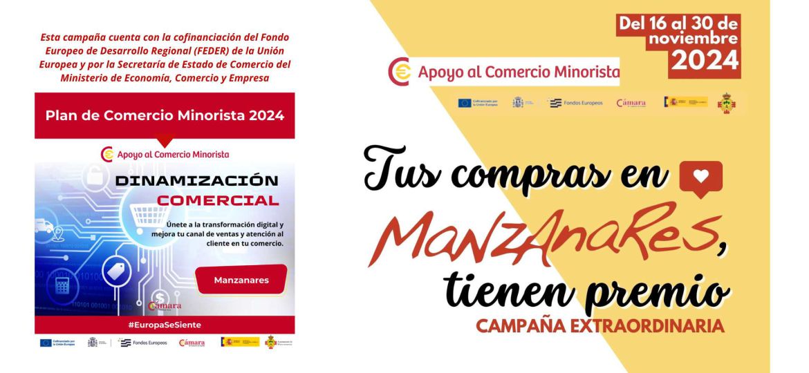 Apoyo comercio minorista Manzanares